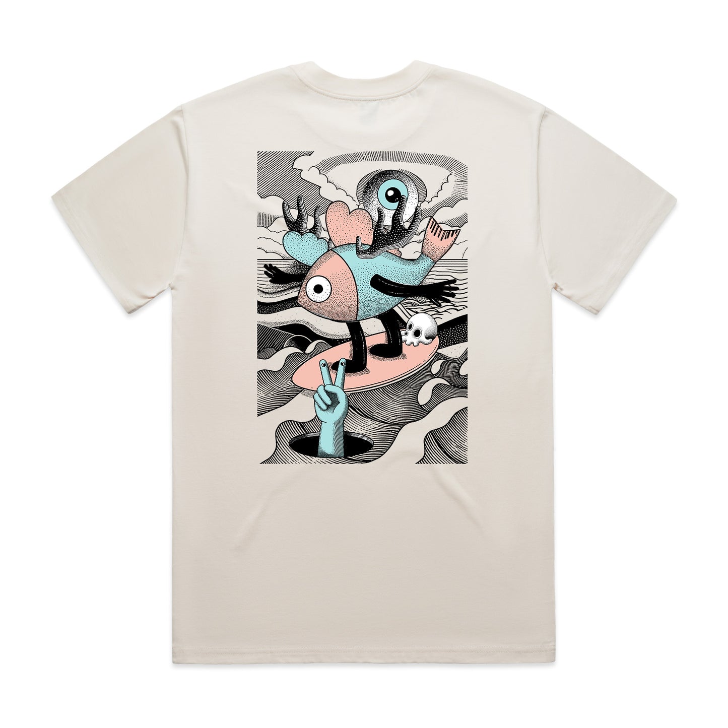 Japi Wave Over Size T-Shirt