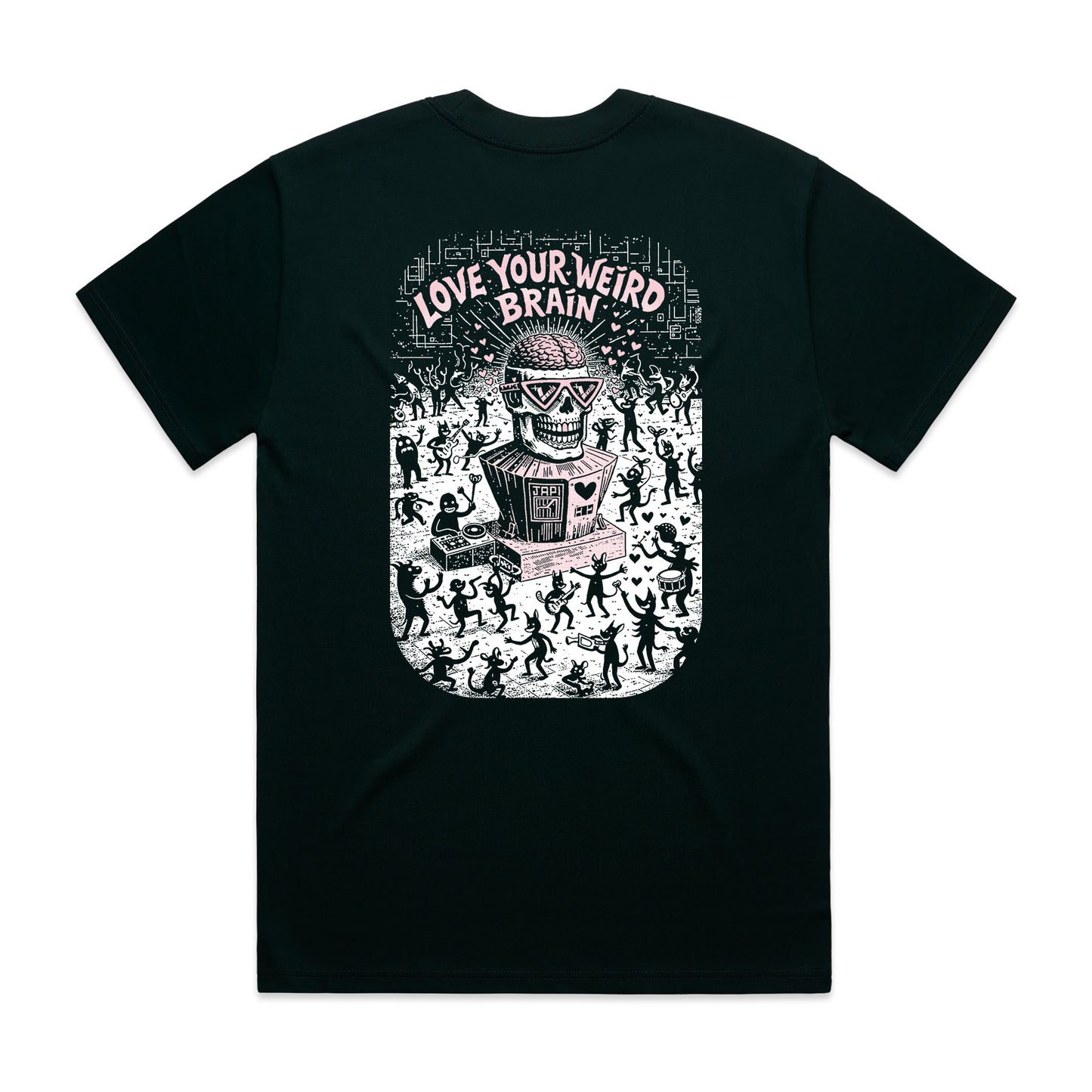 Brain Love Over Size T-Shirt