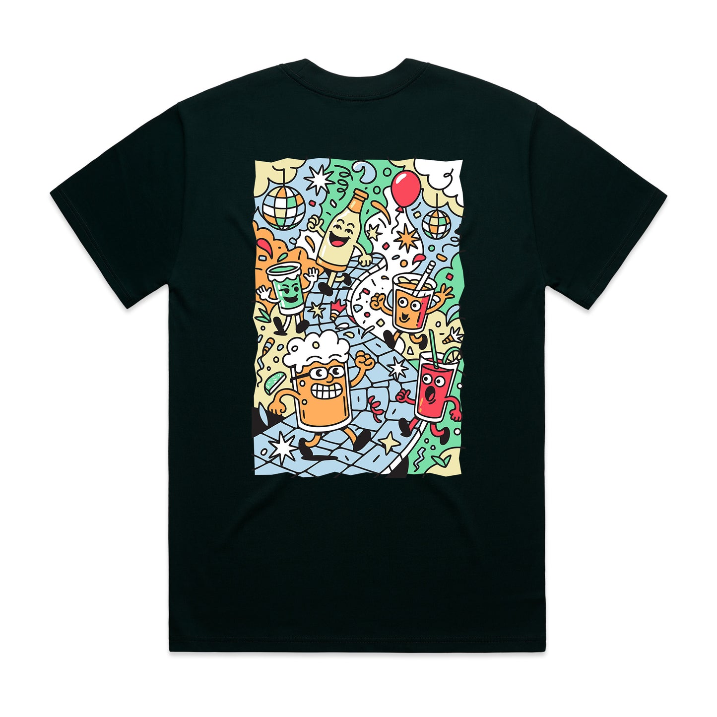 Cobbled Up Over Size T-Shirt