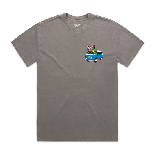 Surf Bus Oversize Faded T=Shirt