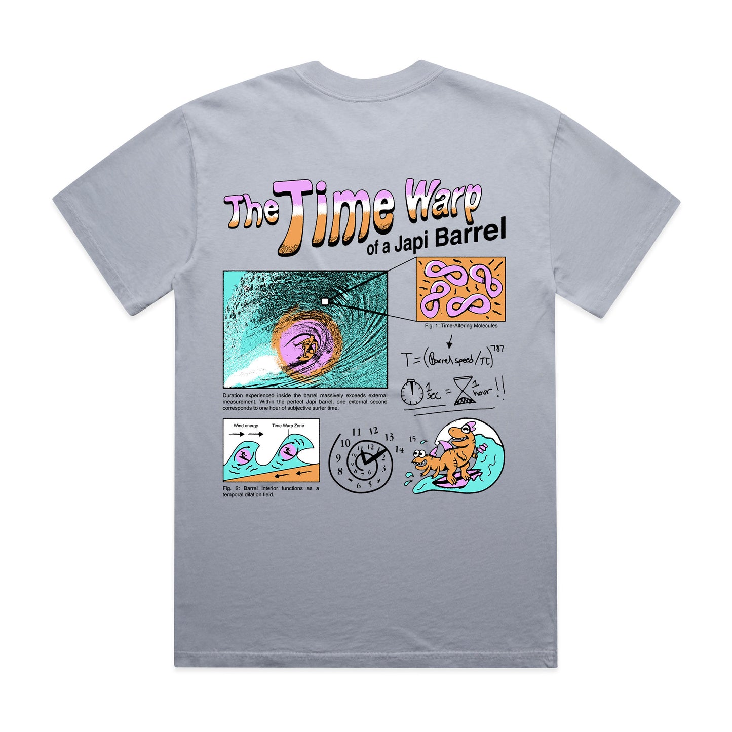 The Time Warp Over Size T-Shirt