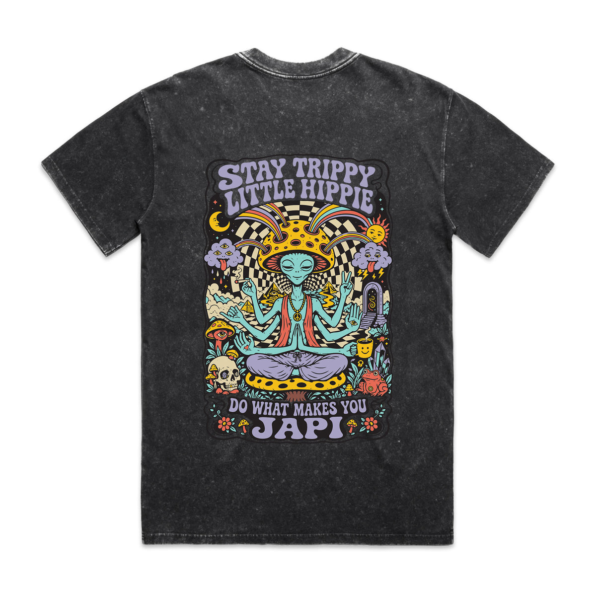 Trippy Hippie Over Size T-Shirt