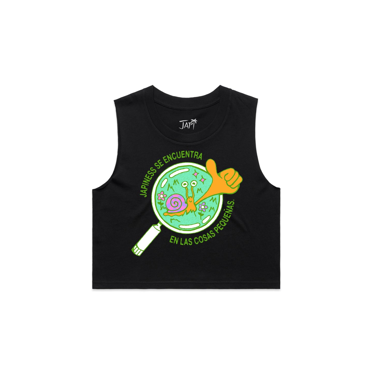 Love is Love Sleeveless Crop Top