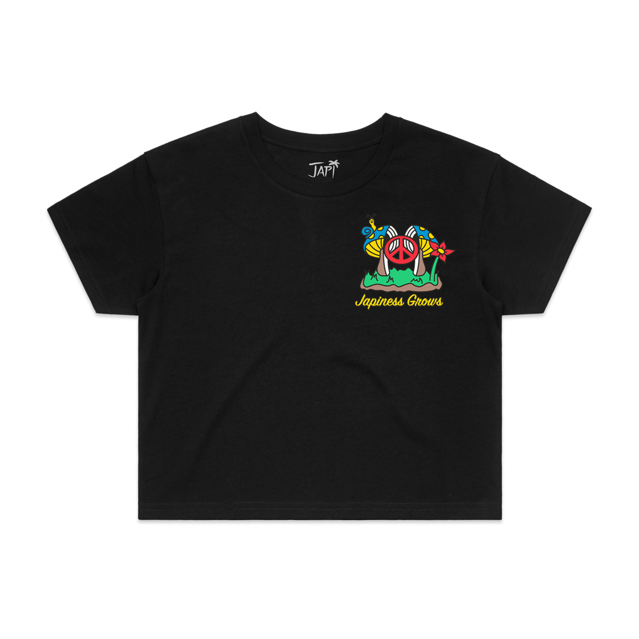 Japiness Grows Crop Top