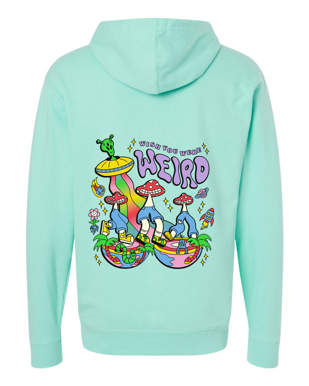 Wish You Were Weird Hoodie