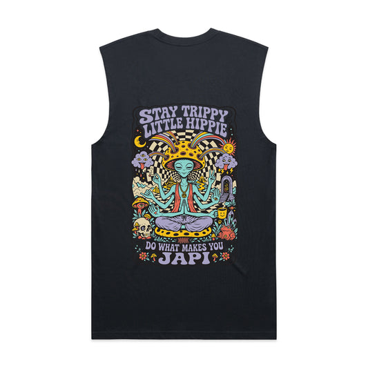 Trippy Hippie Sleeveless T-Shirt