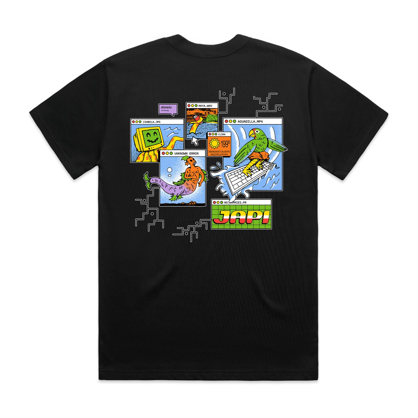 Cyber Over Size T-Shirt