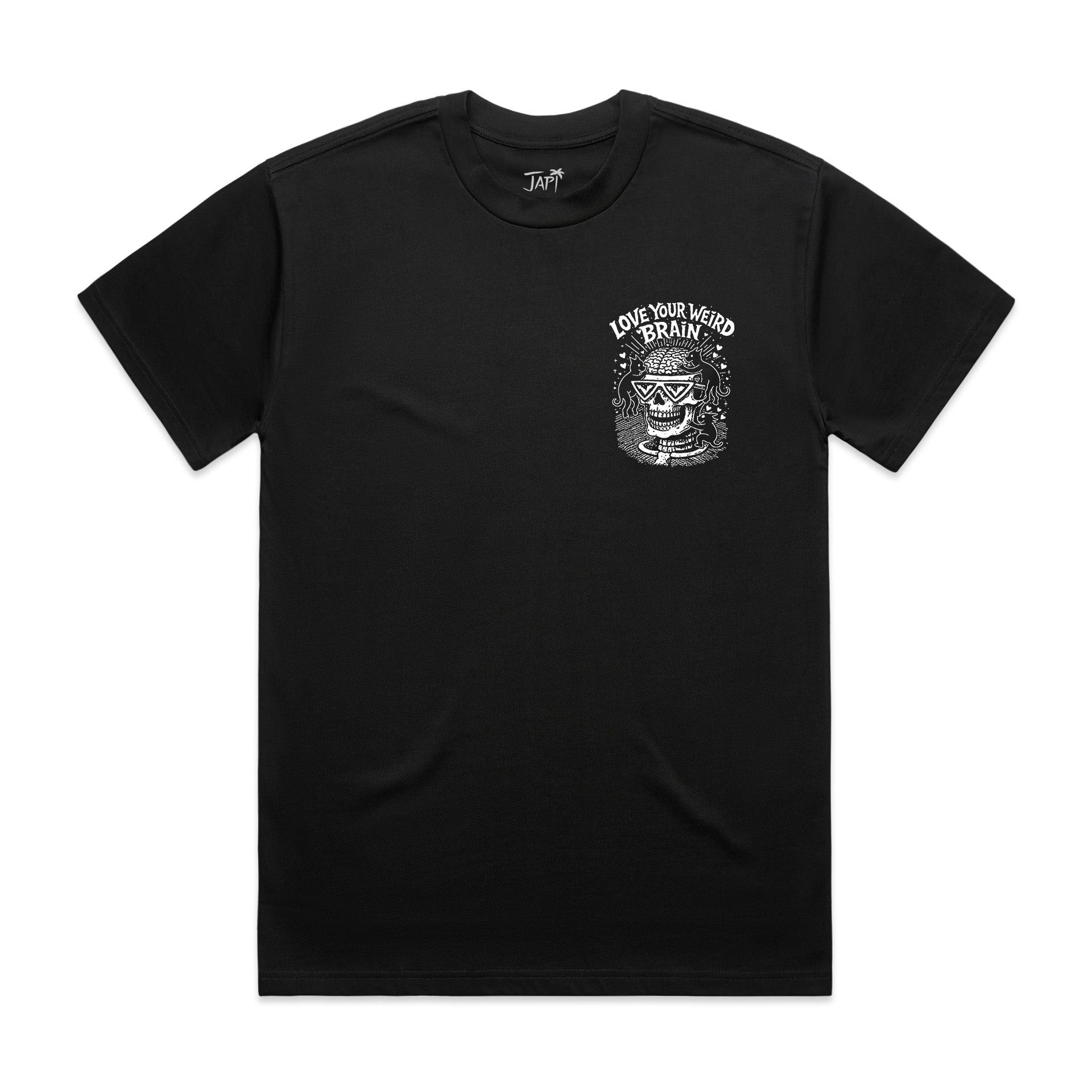 Brain Love Over Size T-Shirt – Japi No Worries
