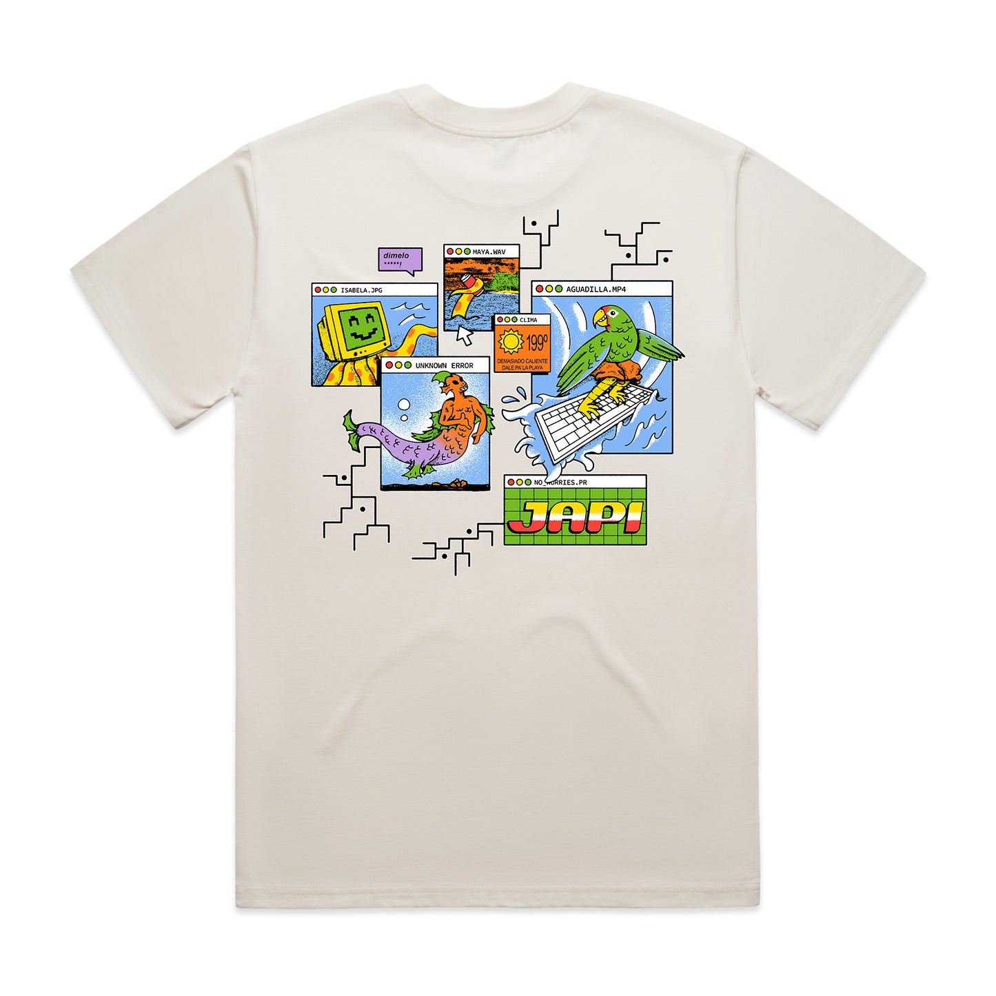 Cyber Over Size T-Shirt