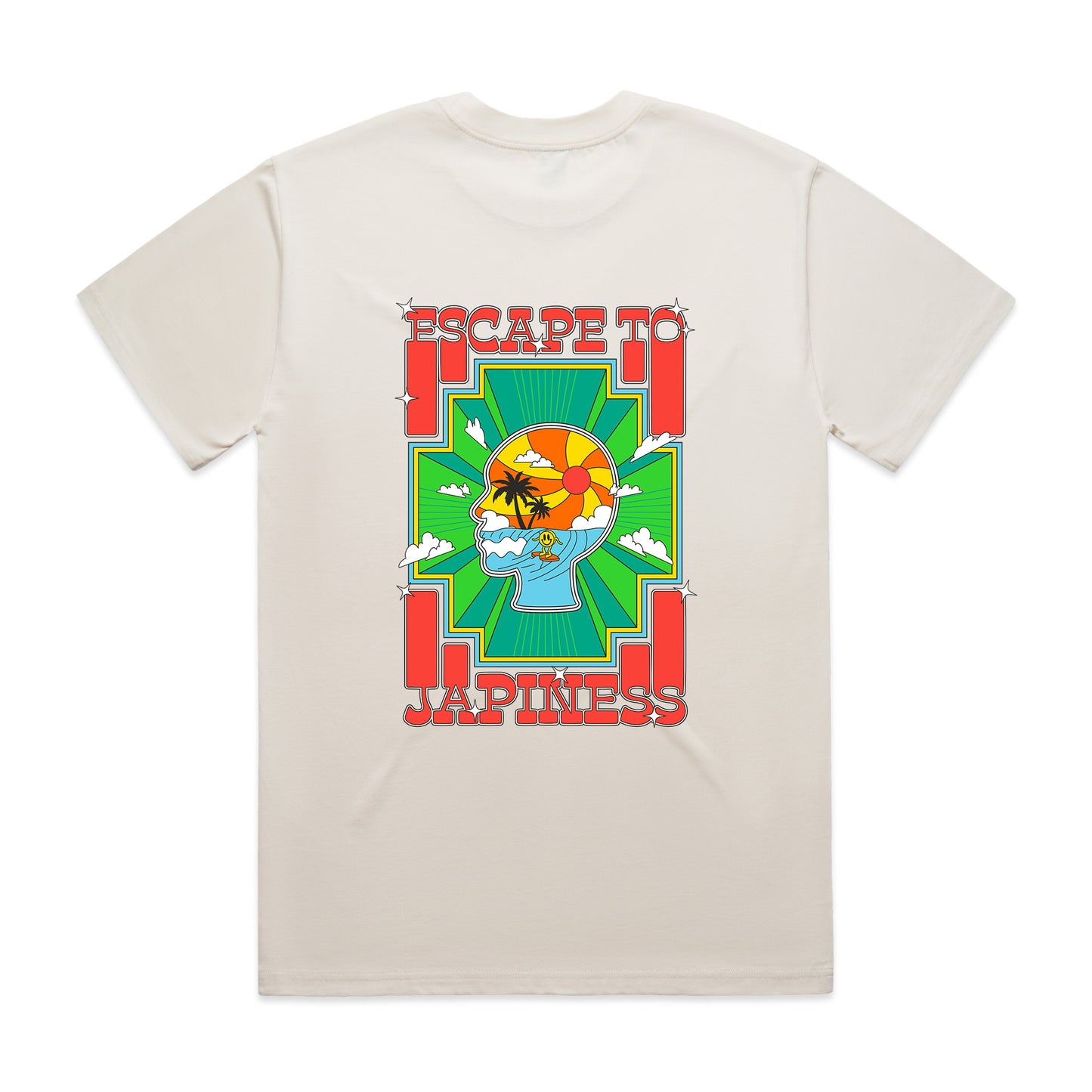 Escape To Japiness Over Size T-Shirt
