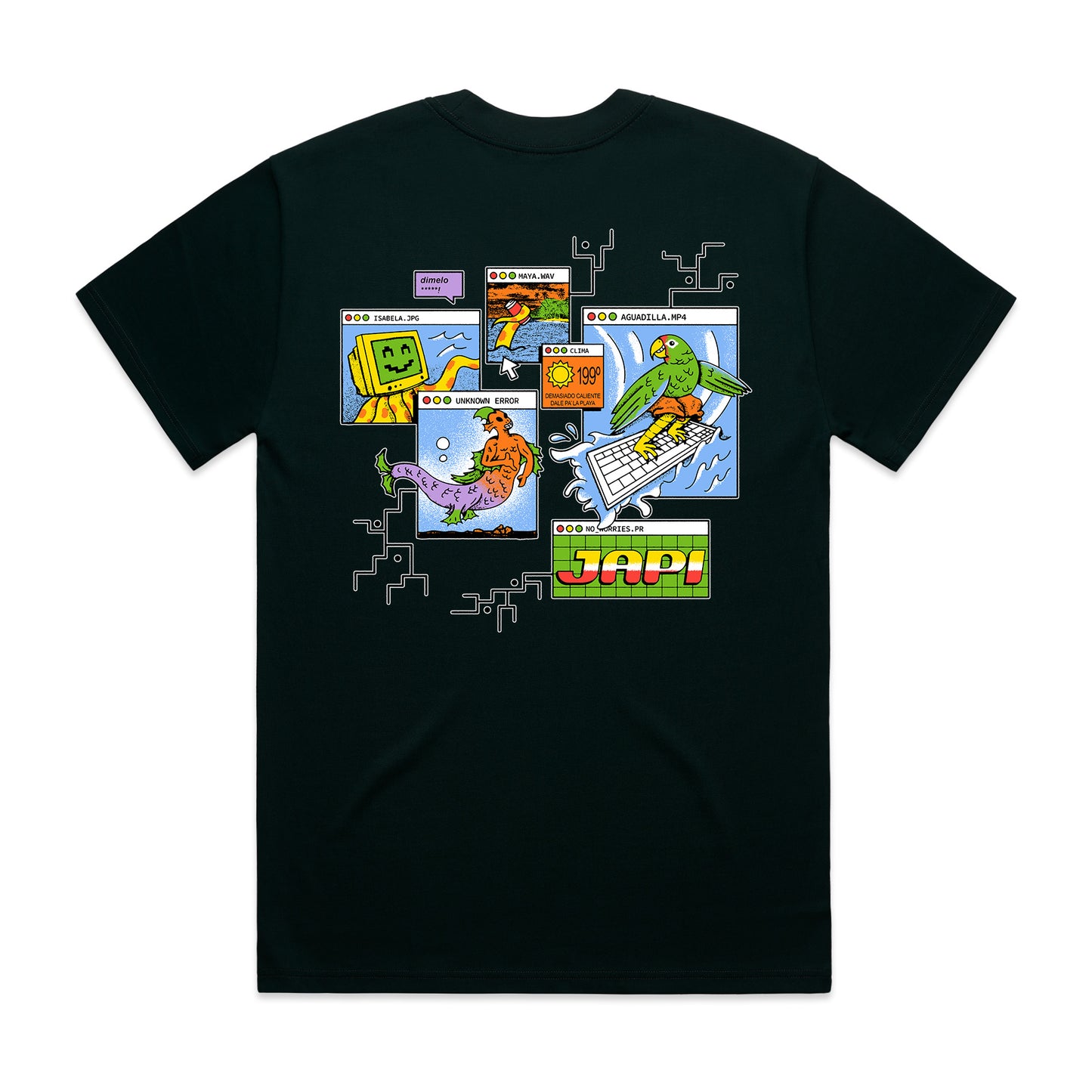 Cyber Over Size T-Shirt