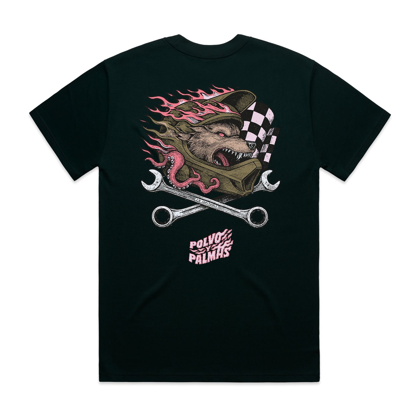 The Race Wolf Over Size T-Shirt
