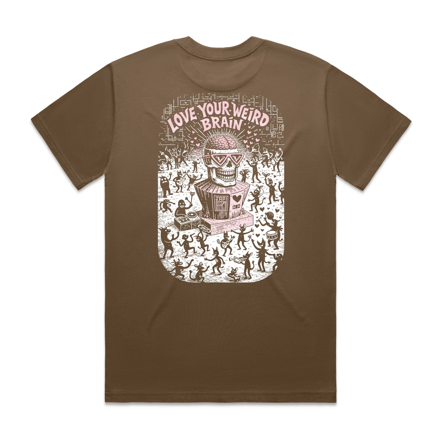 Brain Love Over Size T-Shirt