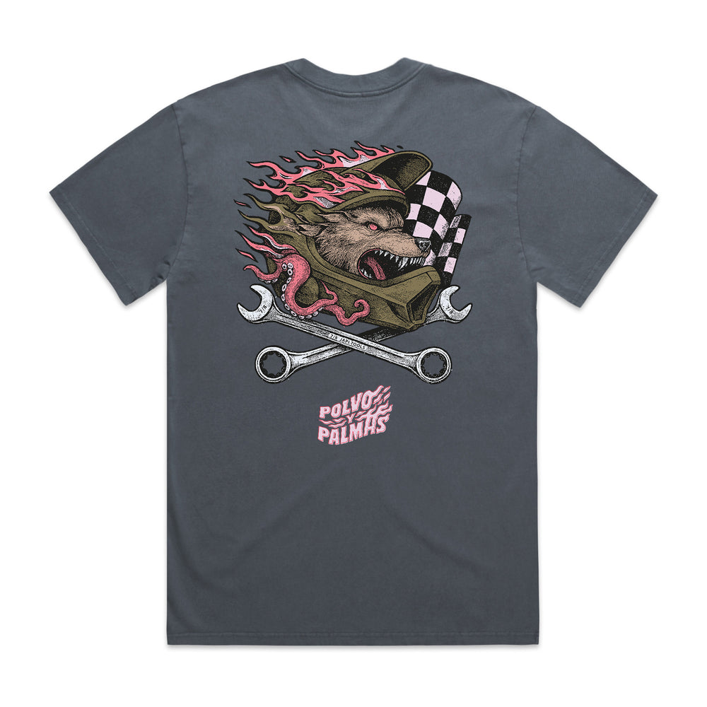 The Race Wolf Over Size T-Shirt