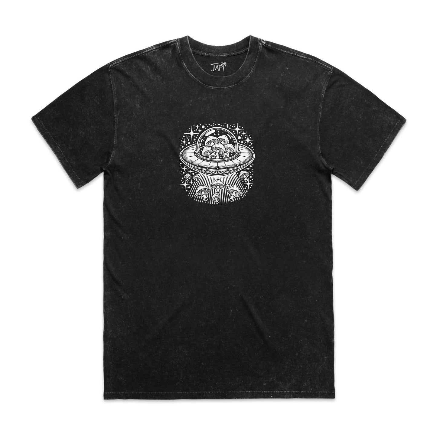 Falling Up Stone Washed Over Size T-Shirt
