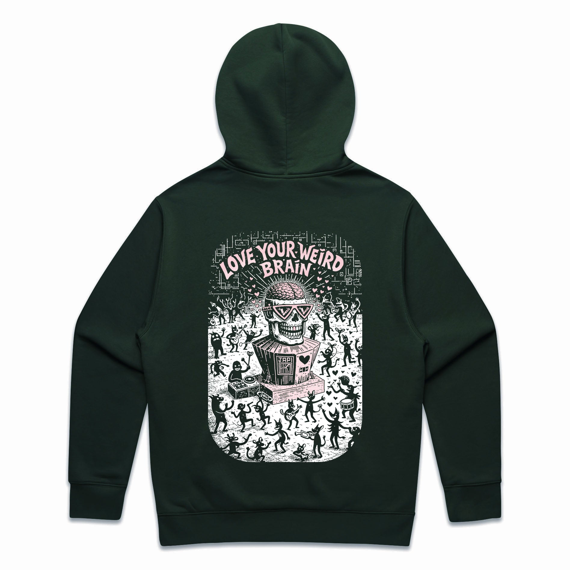Brain Love Hoodie – Japi No Worries