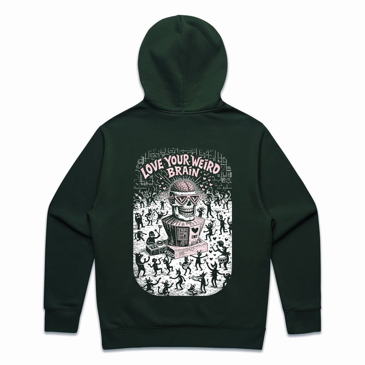 Brain Love Hoodie