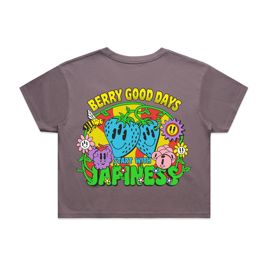 Japi Berry Crop Top