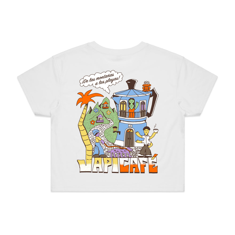 Japi Cafe Crop Top