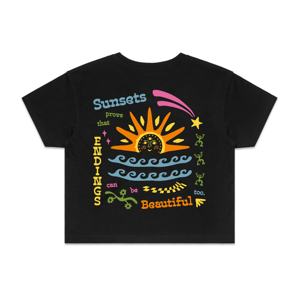 Sunsets Crop Top