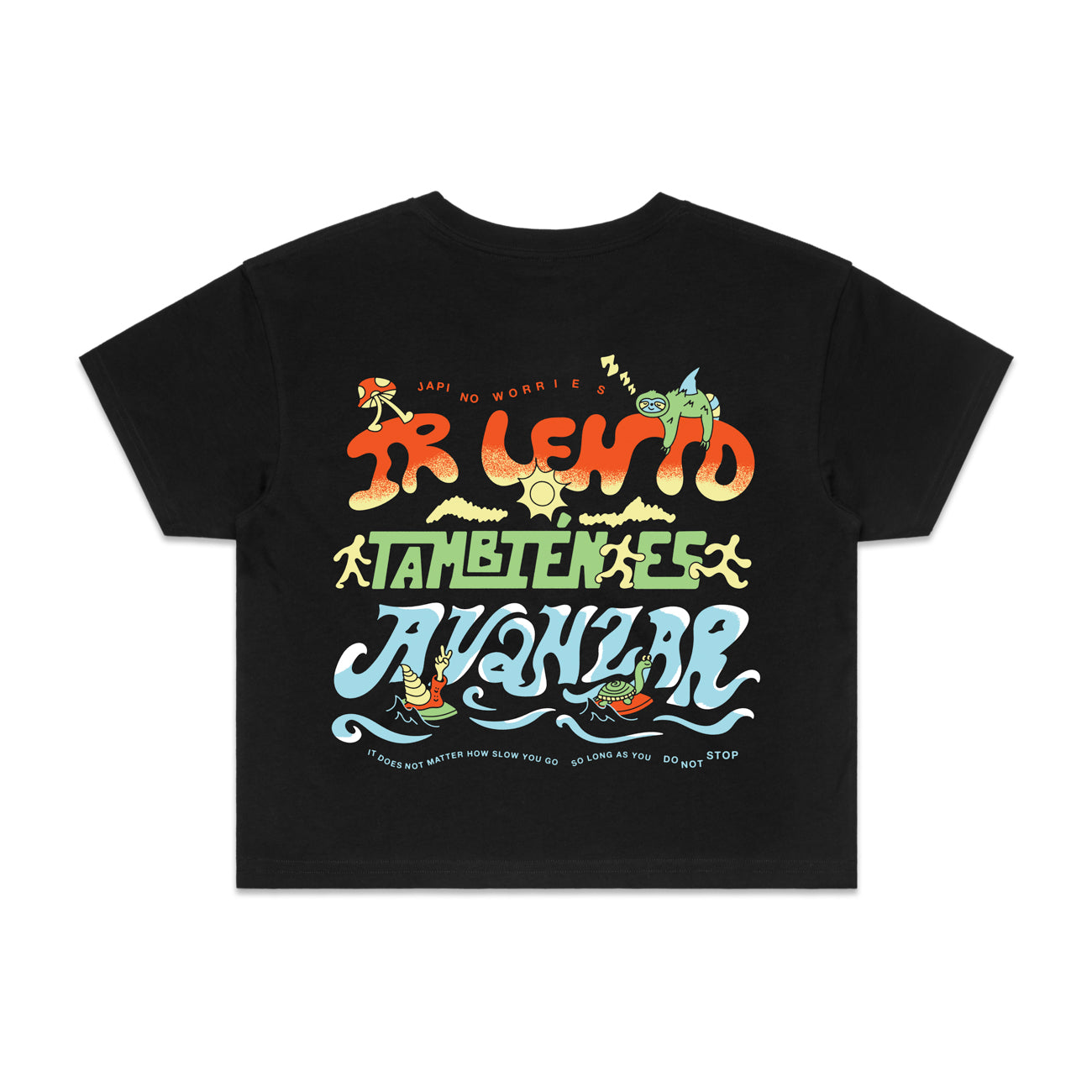 Ir Lento Crop Top