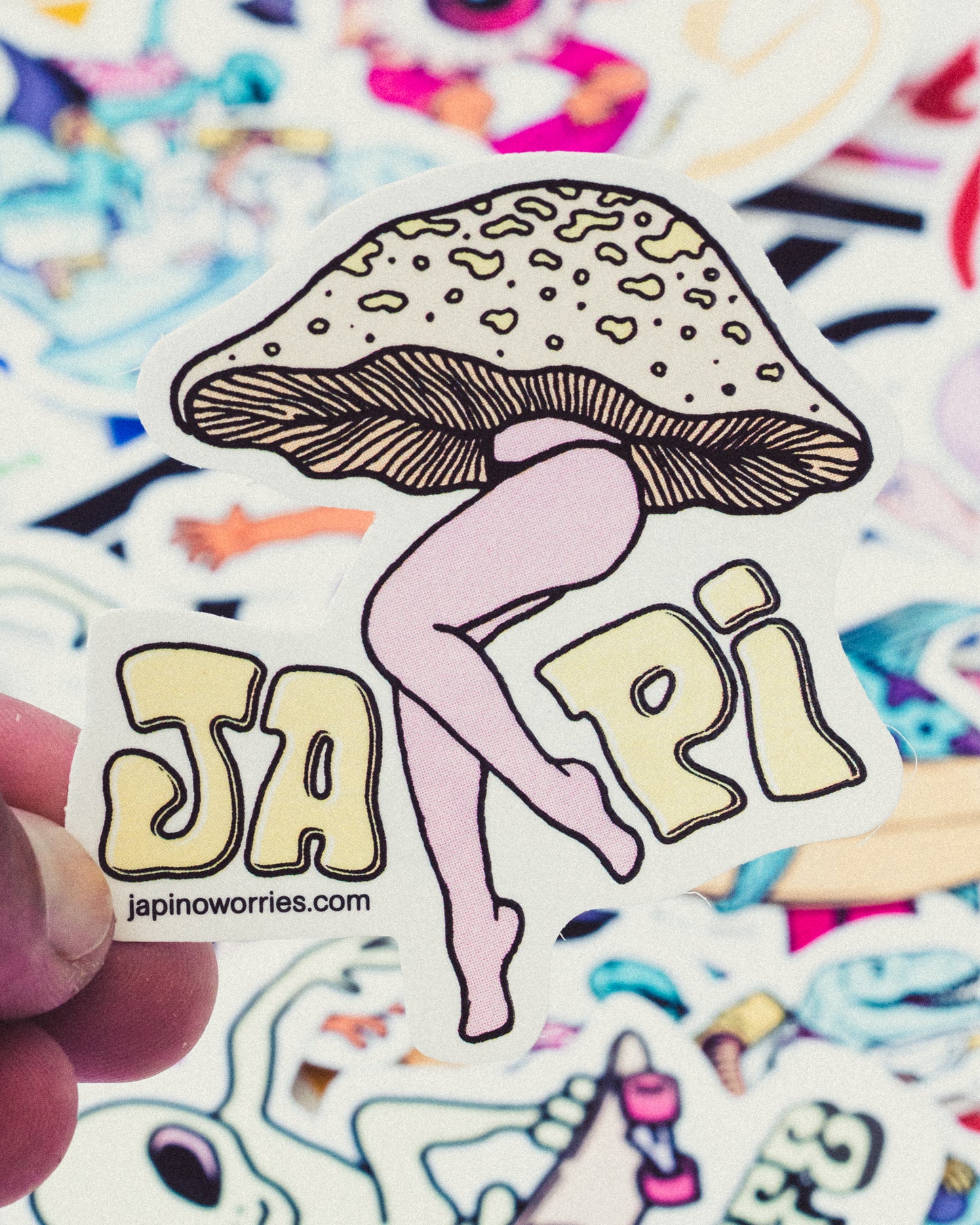 Moonage Daydream Sticker / Japi Creatures